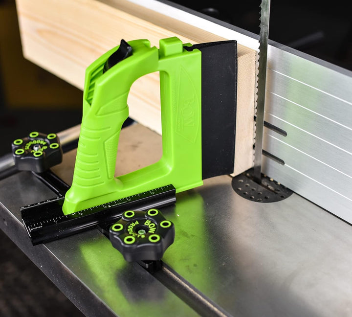 BOW Products GuidePRO GP5 Bandsägenführung – Vertikales Resaw Featherboard für Bandsäge – Sicherheit