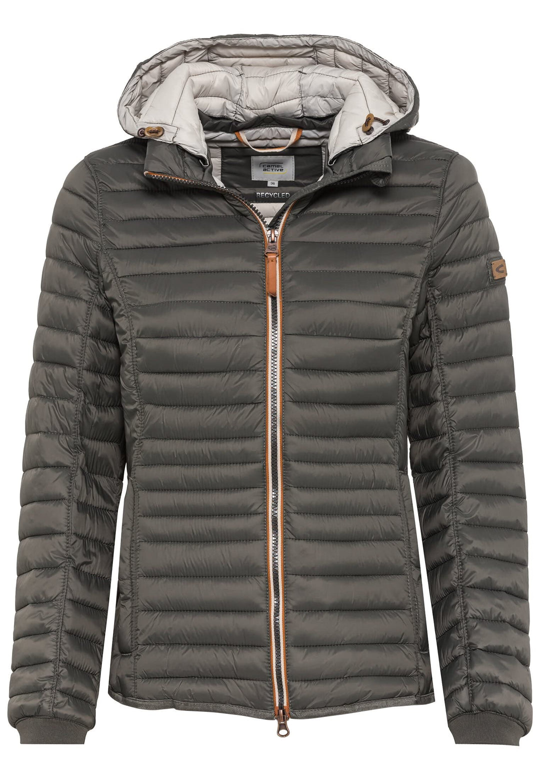 Camel Active Womenswear Damen 3309706R48 Jacke, 44 Khaki, 44 Khaki
