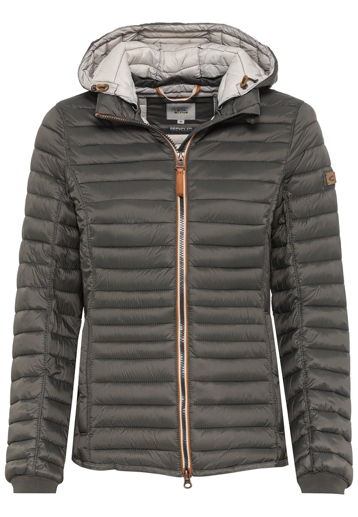 Camel Active Womenswear Damen 3309706R48 Jacke, 36 Khaki, 36 Khaki