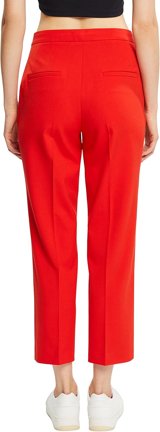 ESPRIT Damen Hose 36 630/Red, 36 630/Red