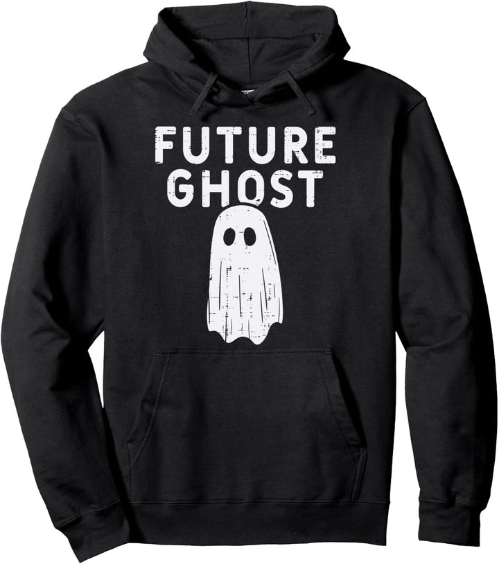 Future Ghost Lustiges Happy Halloween Kostüm Herren Damen Kinder Pullover Hoodie
