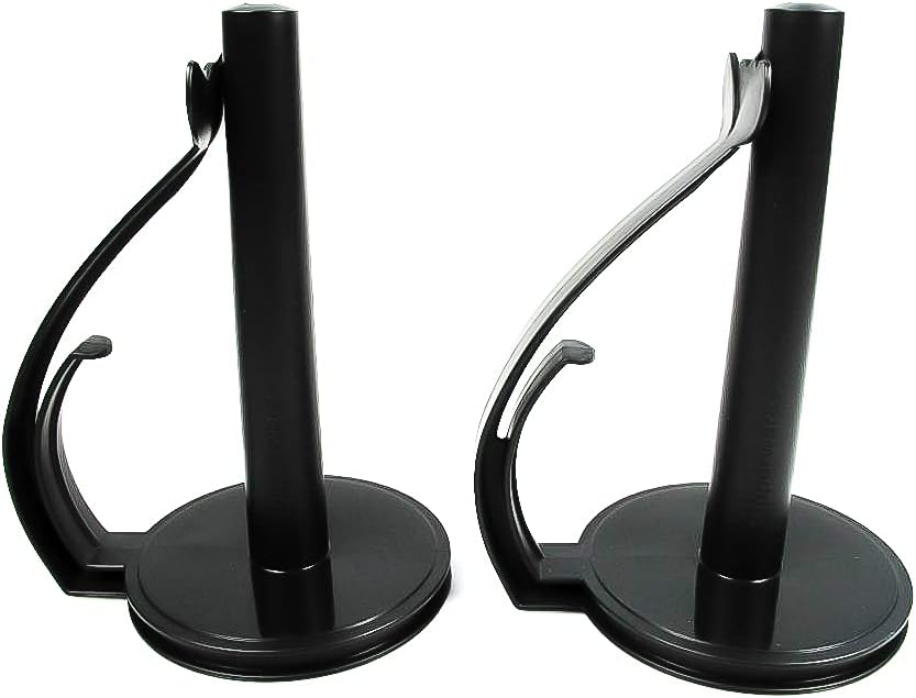 TUPPERWARE Küchenhelfer Halter Küchenrollen-Halter(2) schwarz Küchenrollenhalter