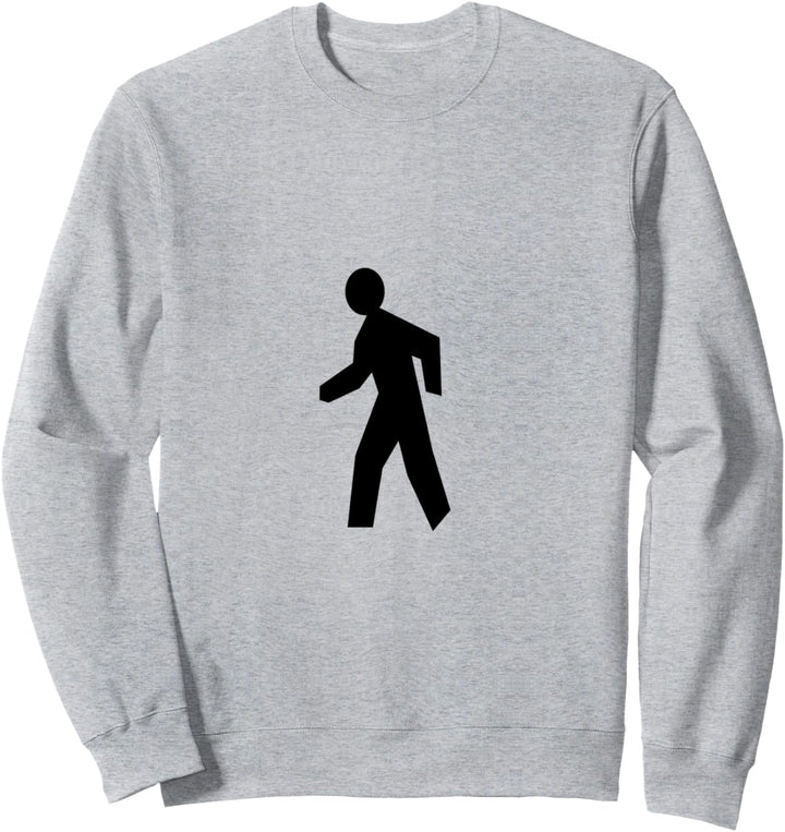Walking Man Workout Sweatshirt