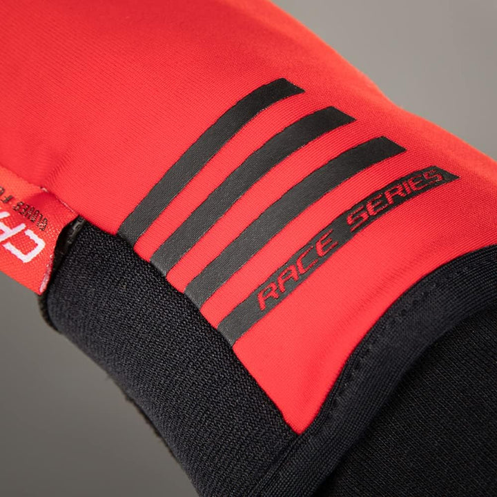 Chiba 2nd Skin Fahrrad Handschuhe lang rot/schwarz 2023 M (8), M (8)