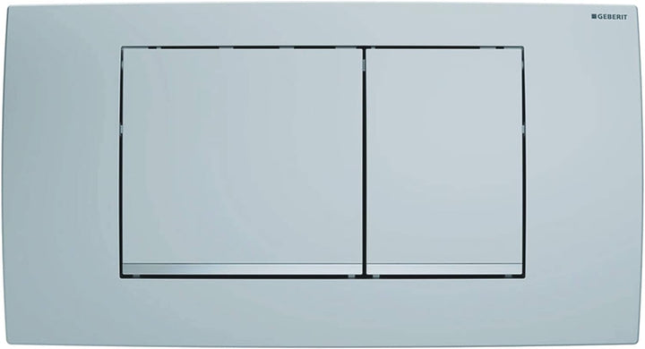 Geberit Betätigungsplatte Twinline 30 (für 2-Mengen Spülungen, Betätigung von vorne, Platte + Tasten