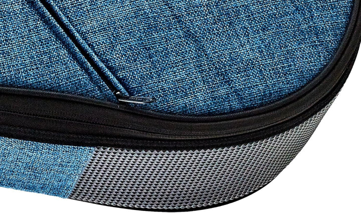 Ortega Guitars gepolstertes Soft Case - für 3/4 Akustikgitarren - Leinen, Baumwolle, Veloursleder -