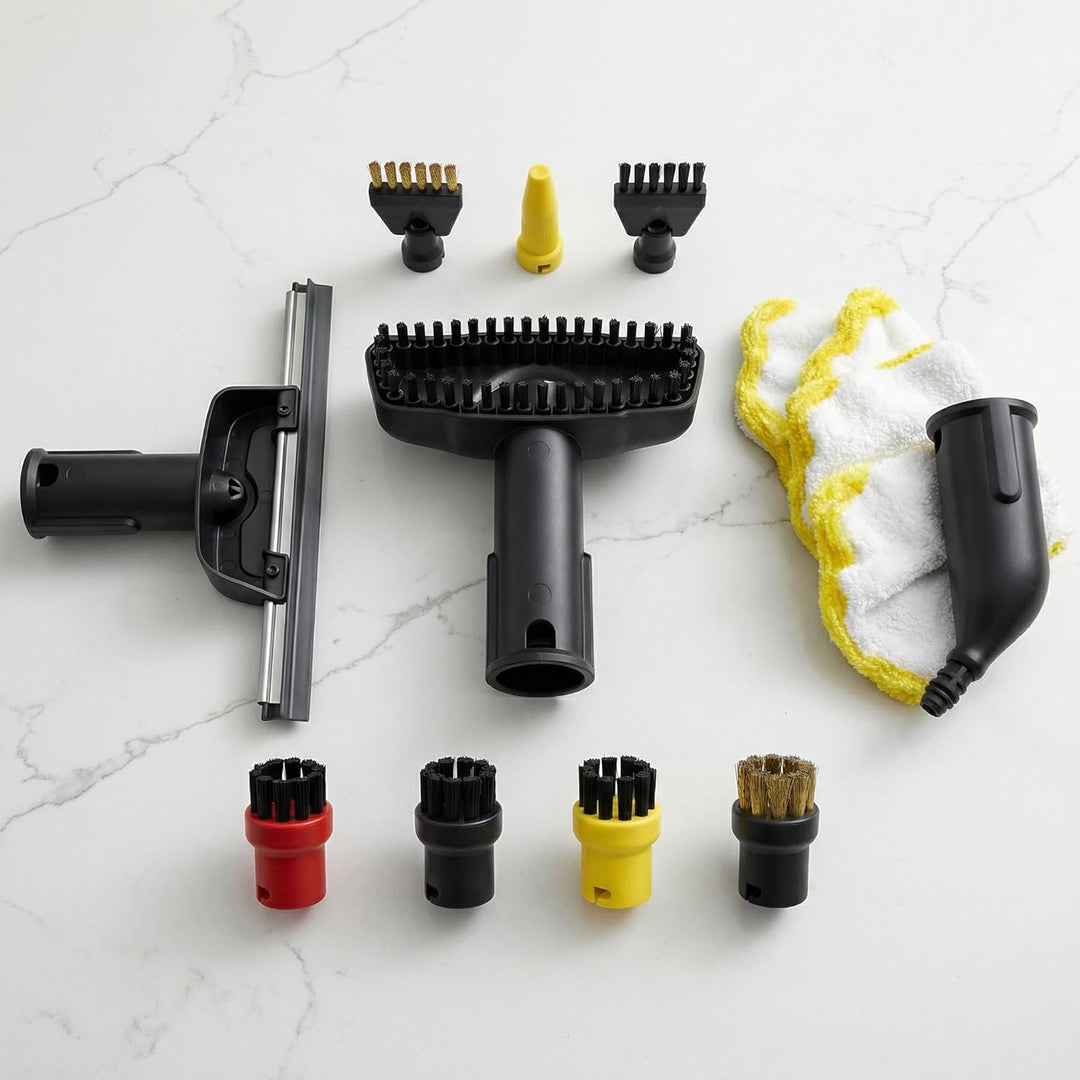 14-tlg Dampfreiniger Zubehör Kompatibel mit Kärcher Easyfix SC1 SC2 SC3 SC4 SC5, Dampfreiniger Bürst