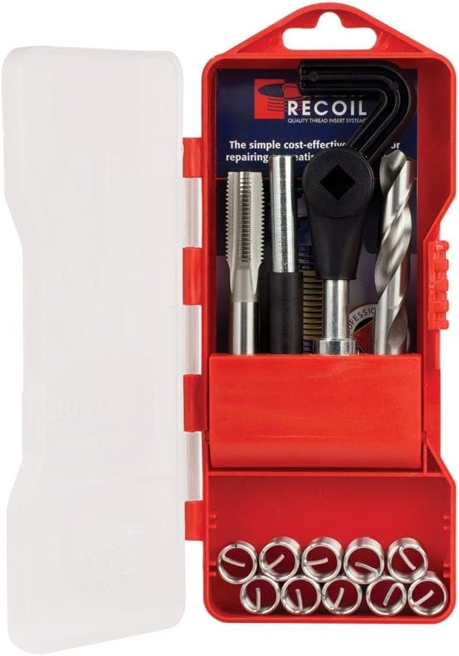 Recoil rcl35048 Gewinde M4.0 - 0.70 Pitch 10 Inserts, M4.0 - 0.70 Pitch 10 Inserts