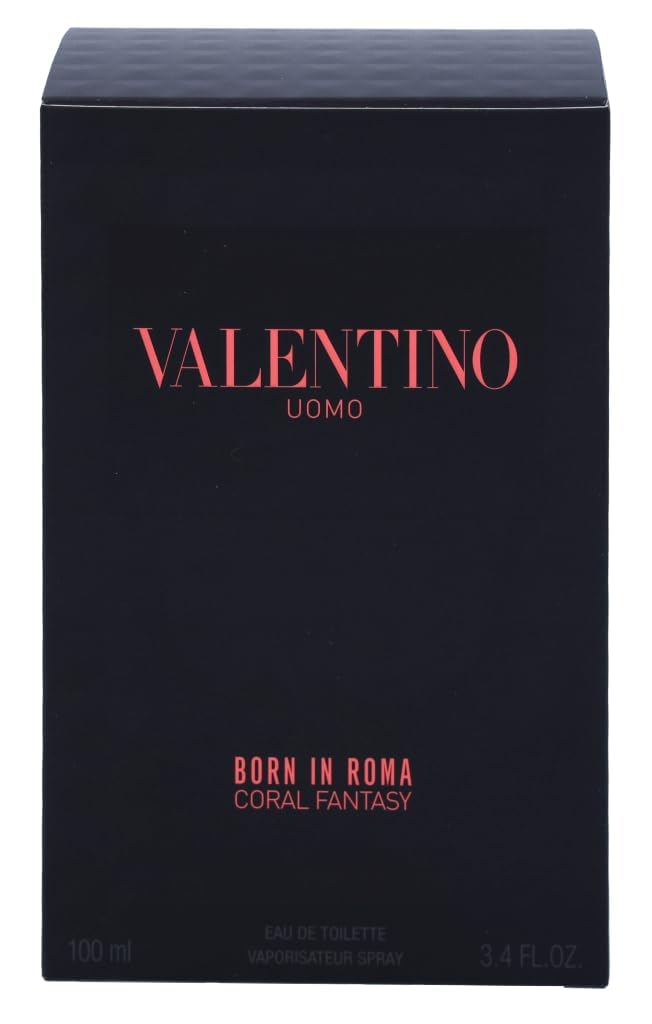 VALENTINO Born in Roma Uomo Coral Fantasy, Eau de Toilette, Man, 100 ml.