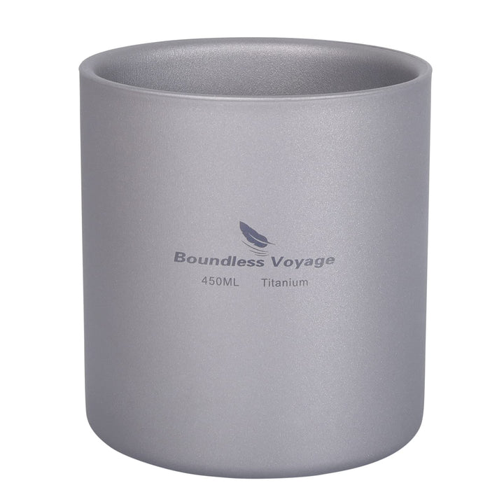 Boundless Voyage Titan Becher Mini Isolierte Doppelwandige Tasse Outdoor Camping Faltbare Kaffee Tee