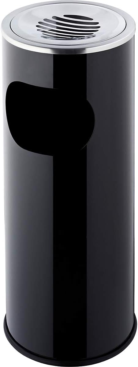helit H2516000 - Edelstahl-Standascher, mit Innenbehälter, silber, Edelstahl