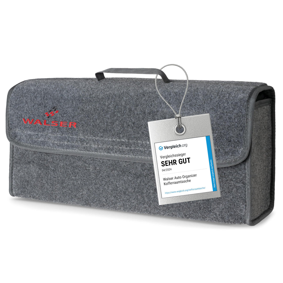 Walser Auto Organizer Toolbag Grösse L, Kofferraum Organizer, Auto Gadget, Aufbewahrungsbox Auto, Or
