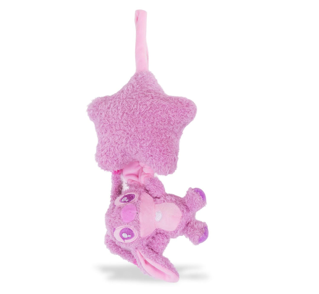 Disney Angel Spieluhr aus Plüsch – Kuscheltier mit Einschlafmelodie, weicher Stoff, detailreicher Ch