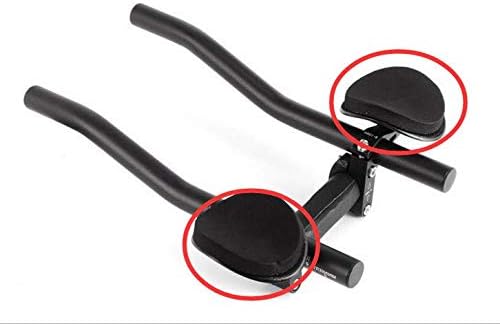 CarbonEnmy verbesser Alu Lenker MTB Rennrad TT Rest Bar Zeitfahren/Triathlon Fahrradlenker Schwarz