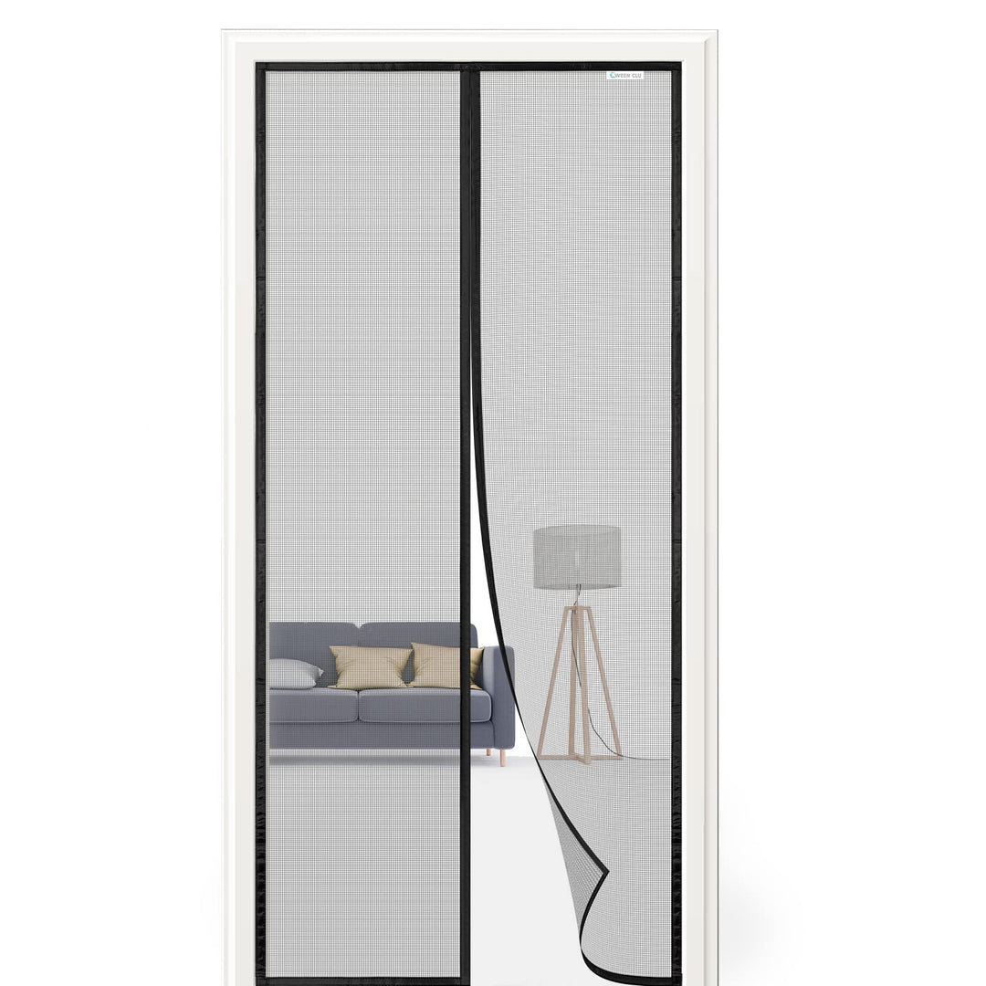 Fliegengitter Tür 100x250 cm, Magnet Fliegengitter Balkontür Ohne Bohren, Geeignet für Balkontüren,