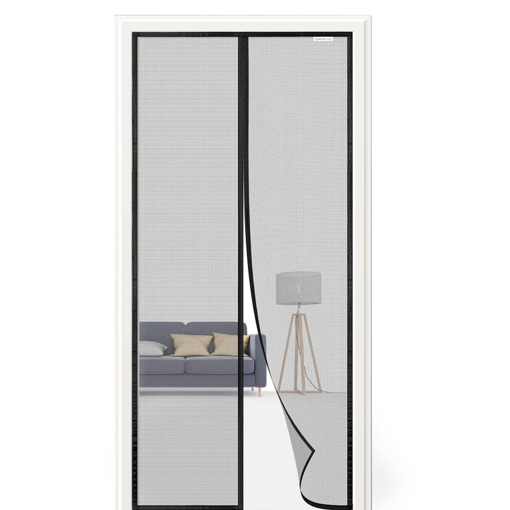 Fliegengitter Tür 100x250 cm, Magnet Fliegengitter Balkontür Ohne Bohren, Geeignet für Balkontüren,