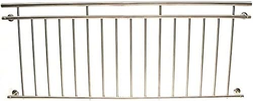 Balkongeländer Fenster Geländer Edelstahl Französischer Balkon Gitter 57223 AWZ