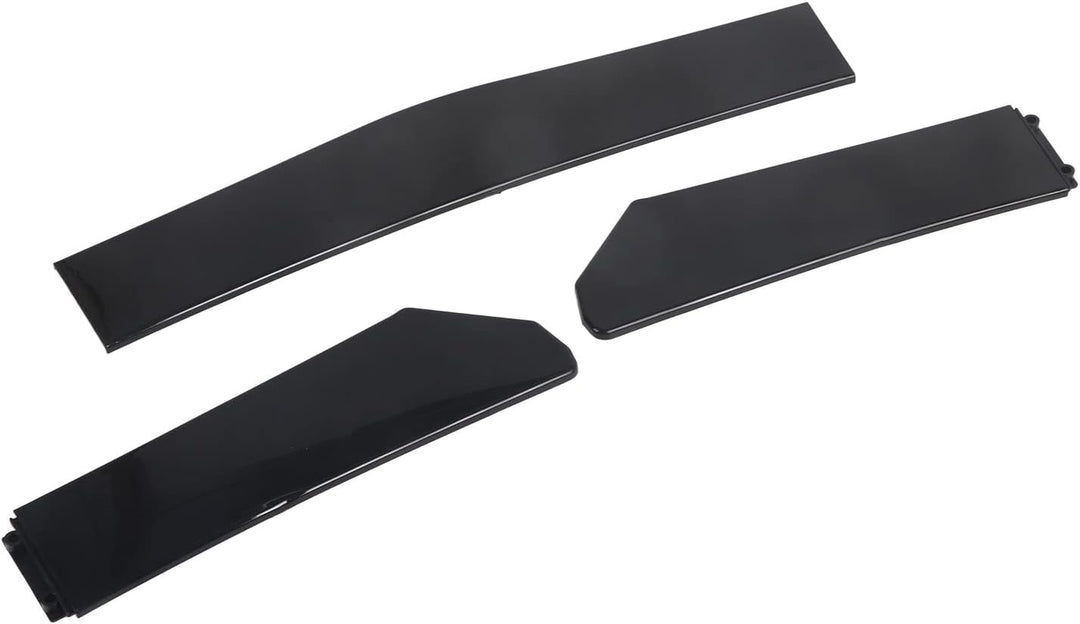 Fydun 5 Stücke Frontstossstange Lip Body Kit Spoiler Air Chin Body Kit ABS Lip Splitter Spoiler Diff