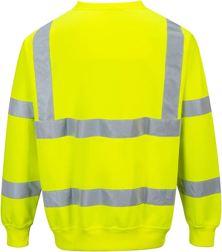 Portwest Warnschutz-Pullover, Farbe: Gelb, Grösse: XXL, B303YERXXL XXL Gelb, XXL Gelb