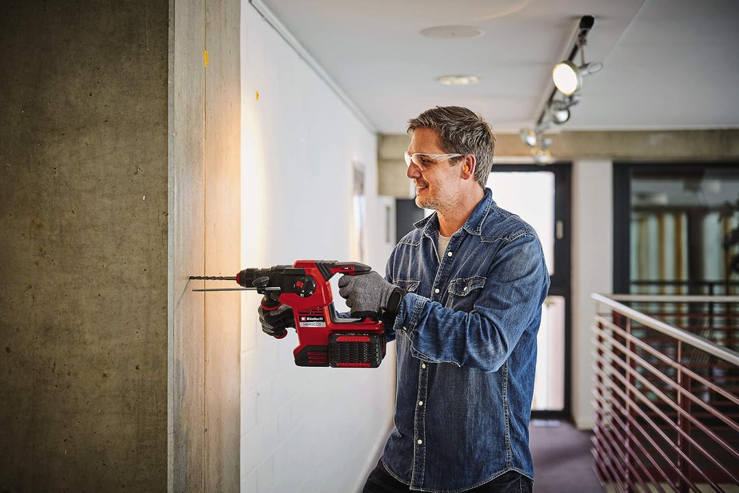 Einhell Akku-Bohrhammer HEROCCO 36/28 Power X-Change (Li-Ion, 2x 18 V, Twin-Pack, 3.2 Joule, 29 Nm,