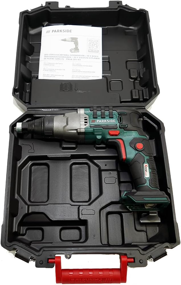 PARKSIDE® 20 V Akku-Trockenbauschrauber »PTBSA 20-Li A1«, ohne Akku und Ladegerät, Akkuschrauber, Sc