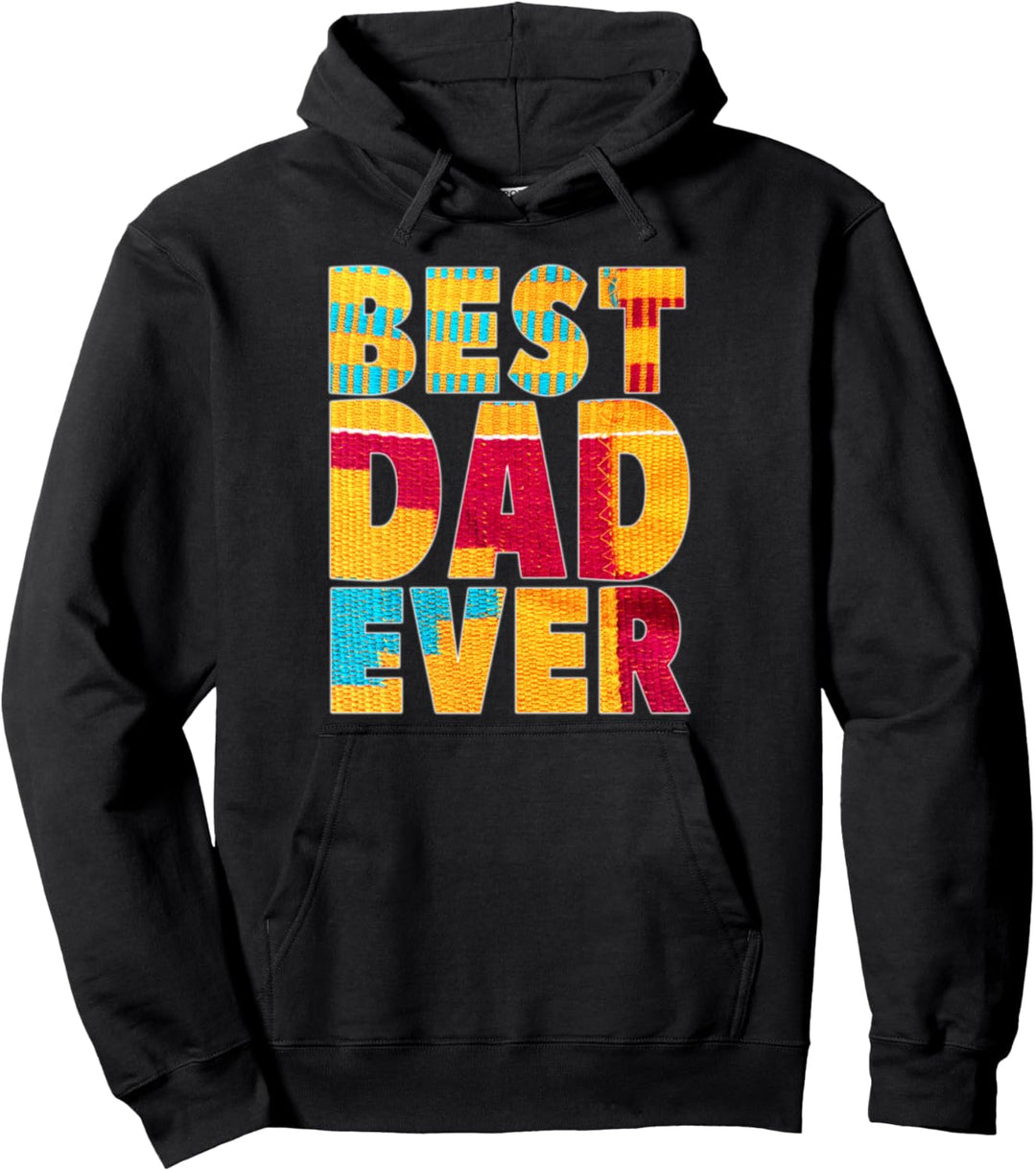 Oheneba: Bester Vater aller Zeiten Melanin Afro Black Pullover Hoodie