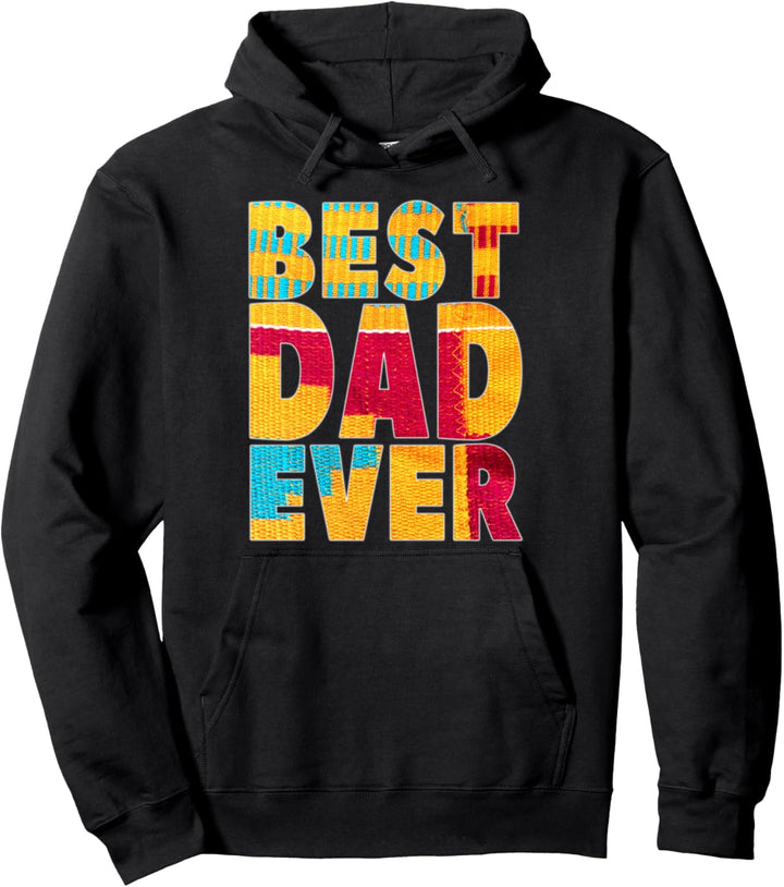 Oheneba: Bester Vater aller Zeiten Melanin Afro Black Pullover Hoodie