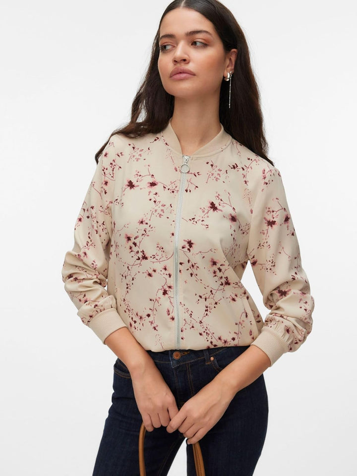 VERO MODA Female Mantel VMCOCO Leichte Jacke M Silver Lining, M Silver Lining