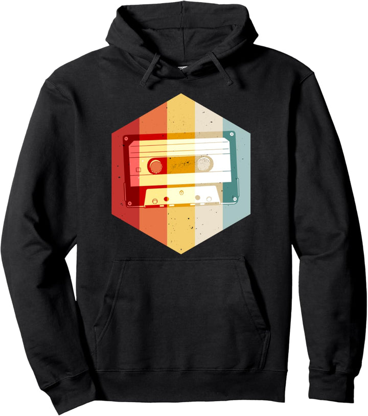 Mixtape Retro Style Kassette Vintage Tape Pullover Hoodie