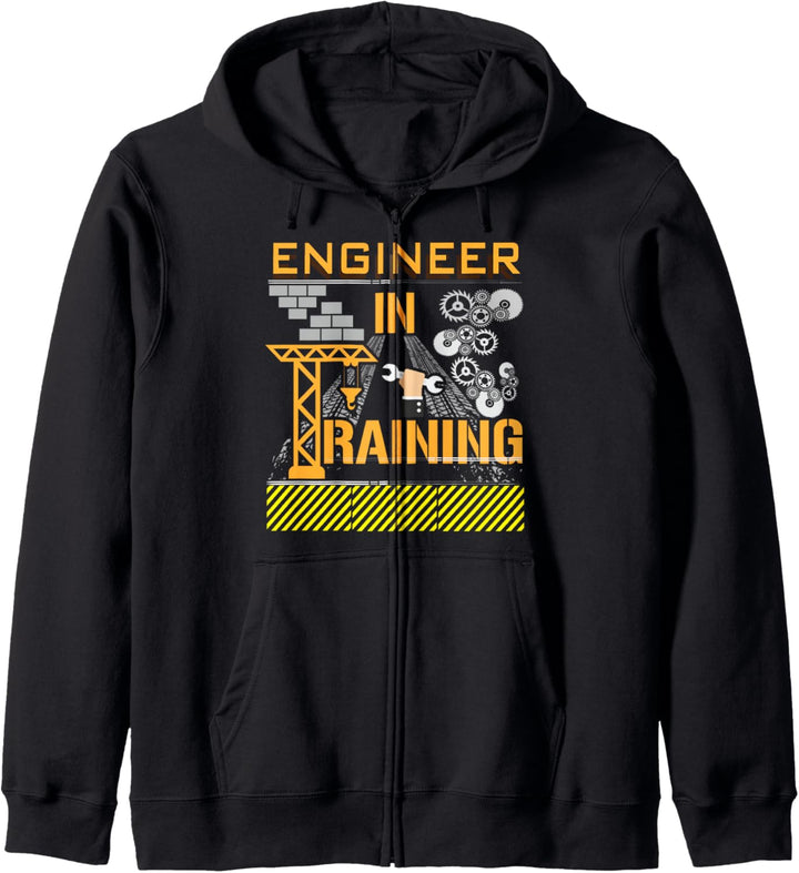 Ingenieur in Ausbildung Ingenieurstudent Tee-Geschenk Kapuzenjacke