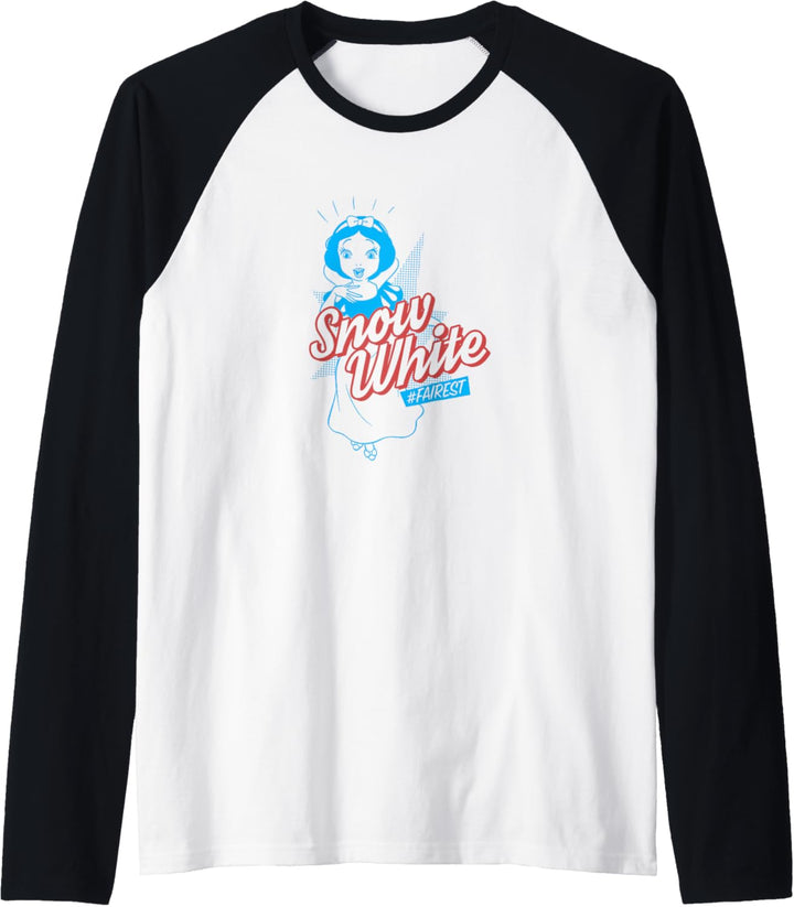 Disney Snow White #Fariest Vintage Cartoon Raglan