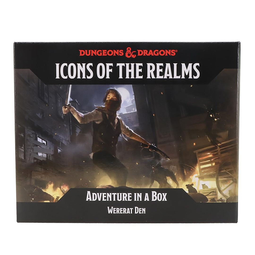 WizKids Dungeons and Dragons Icons of The Realms Adventure in A Box Wererat Den Miniatures