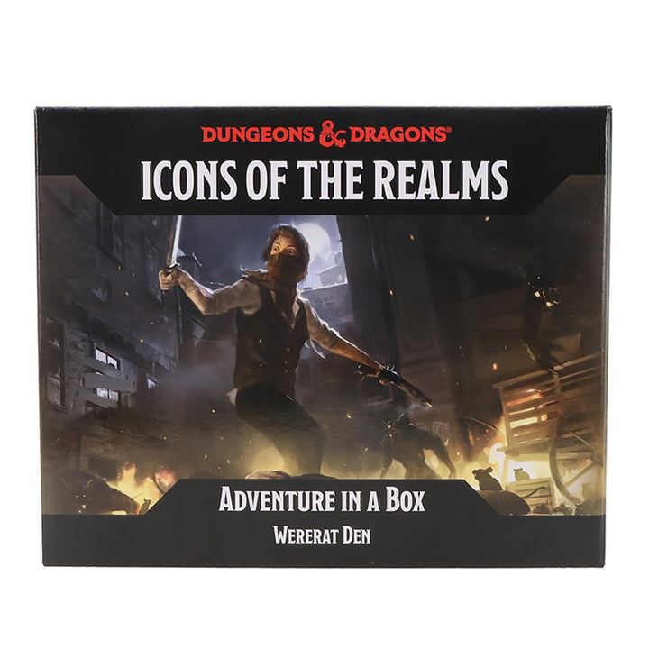 WizKids Dungeons and Dragons Icons of The Realms Adventure in A Box Wererat Den Miniatures