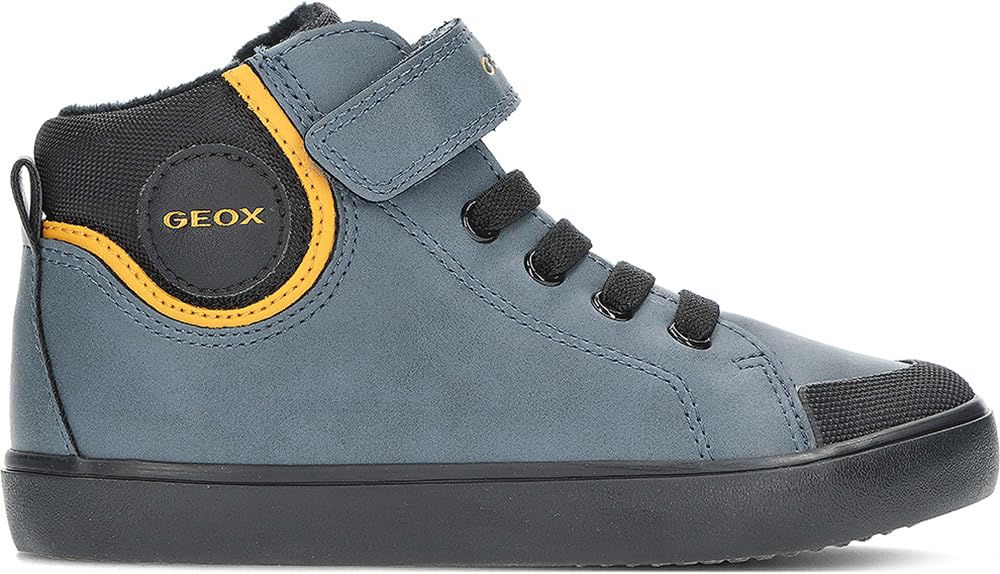 Geox Jungen J Gisli Boy FSneaker 28 EU Avio Yellow, 28 EU Avio Yellow