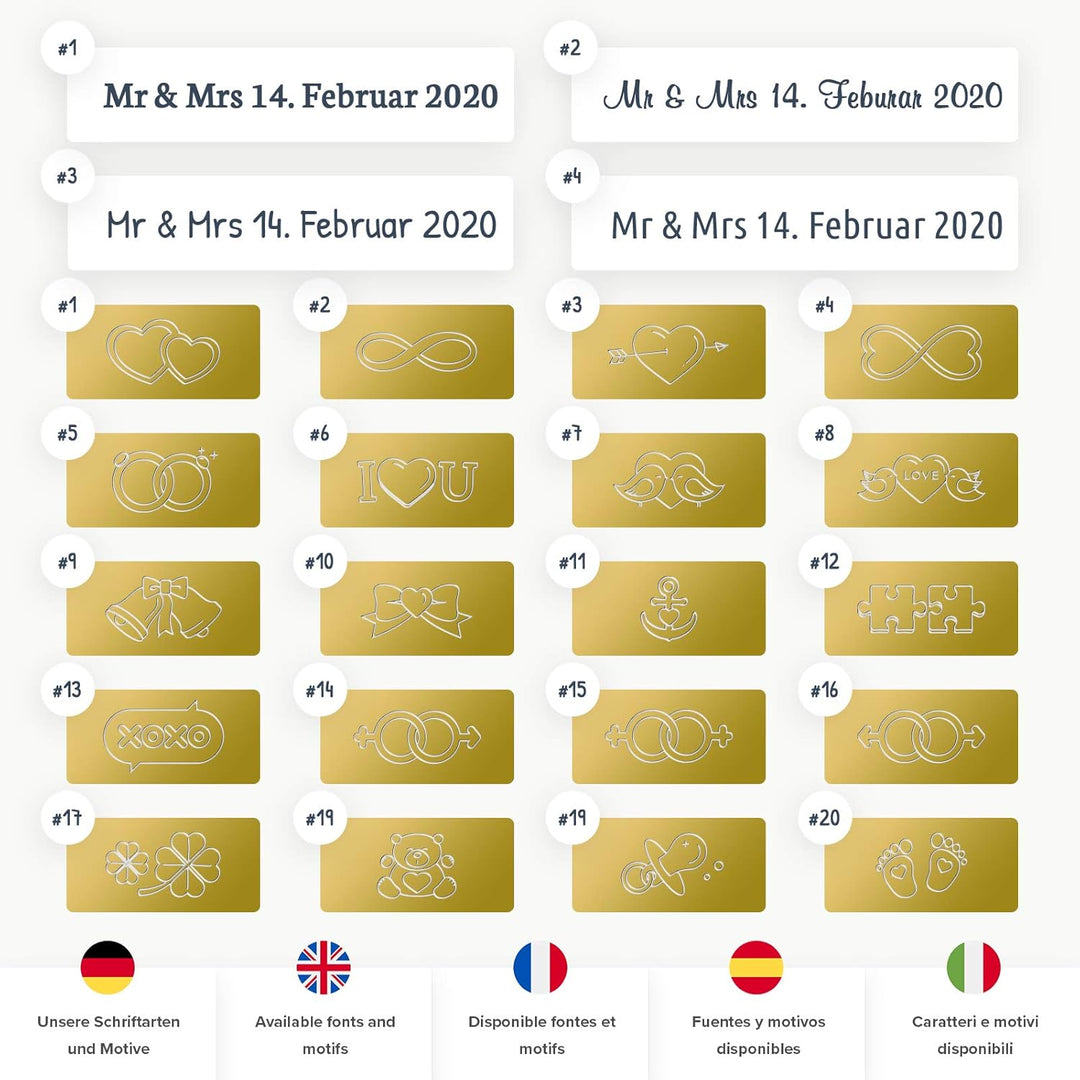 LIEBESSCHLOSS-FACTORY Liebes-Schloss Gold mit Gravur und Schlüssel, gratis Geschenkbox uvm. Jetzt gr
