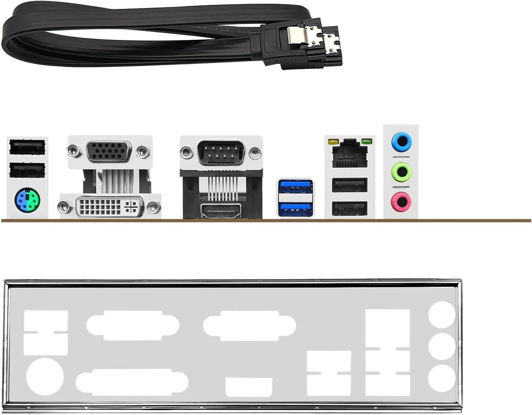SHANGZHAOYUAN B85M PRO Mainboard LGA 1150 Micro ATX Gaming Motherboard für Intel Core i7/i5/i3/Penti