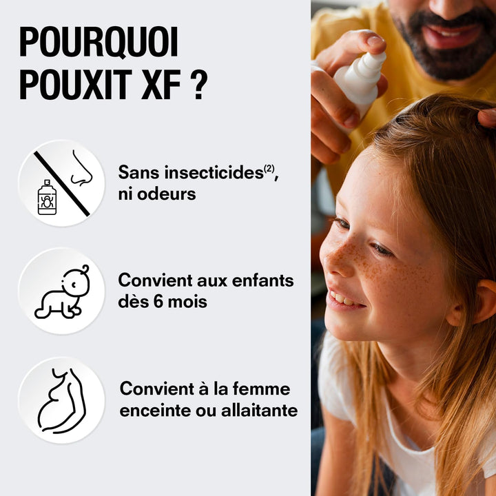 Pouxit XF Lotion 100ml 100 ml (Lot de 1), 100 ml (Lot de 1)