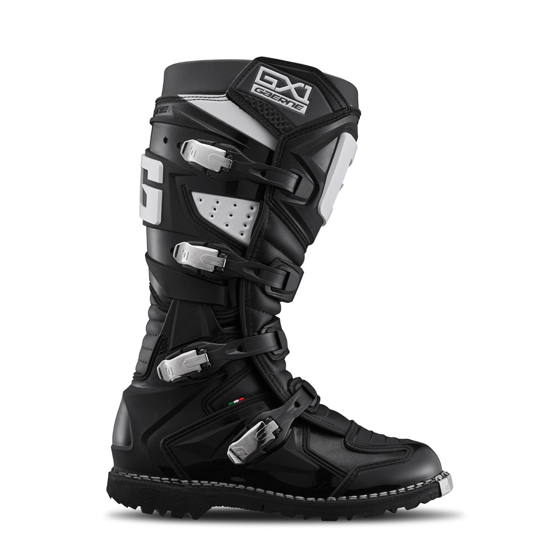 Gaerne Motocross-Stiefel GX-1 Enduro Schwarz 41 EU Schwarz, 41 EU Schwarz