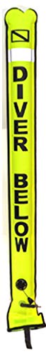 Namvo High Visible Surface Marker Boje Tauchen Sicherheit Unterwasser Aufblasbarer Schwimmerwursttau