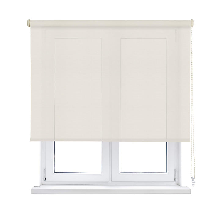 VIEWTEX - Decoscreen Rollo Leinen weiss 75 x 190 cm