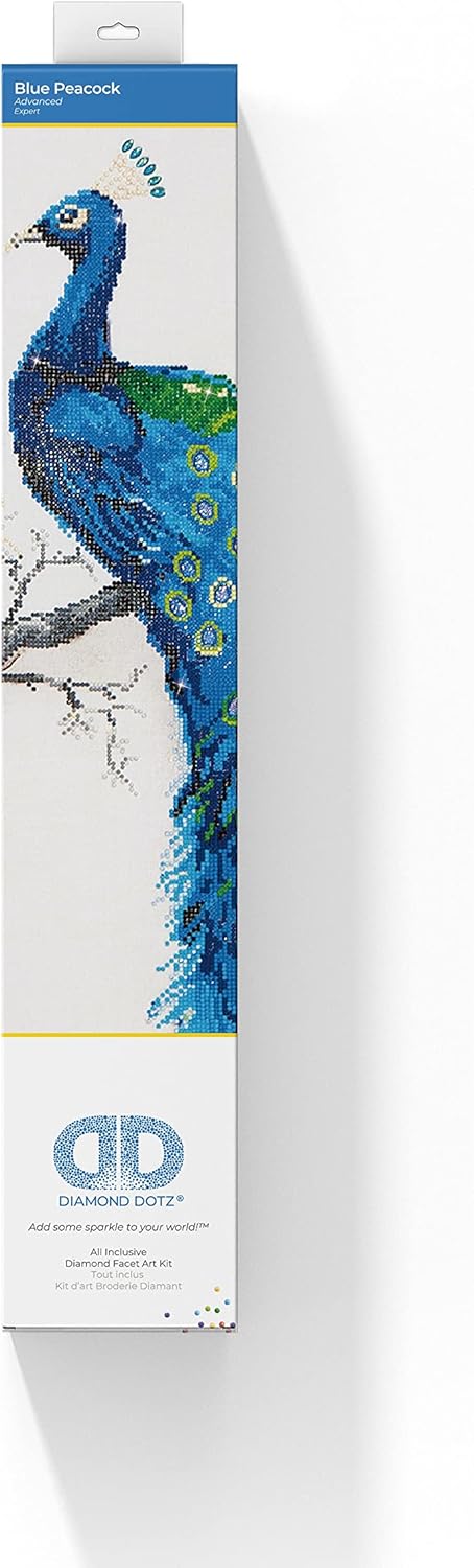 Diamond Dotz Blue Peacock DD13.012 Blauer Pfau, Blauer Pfau