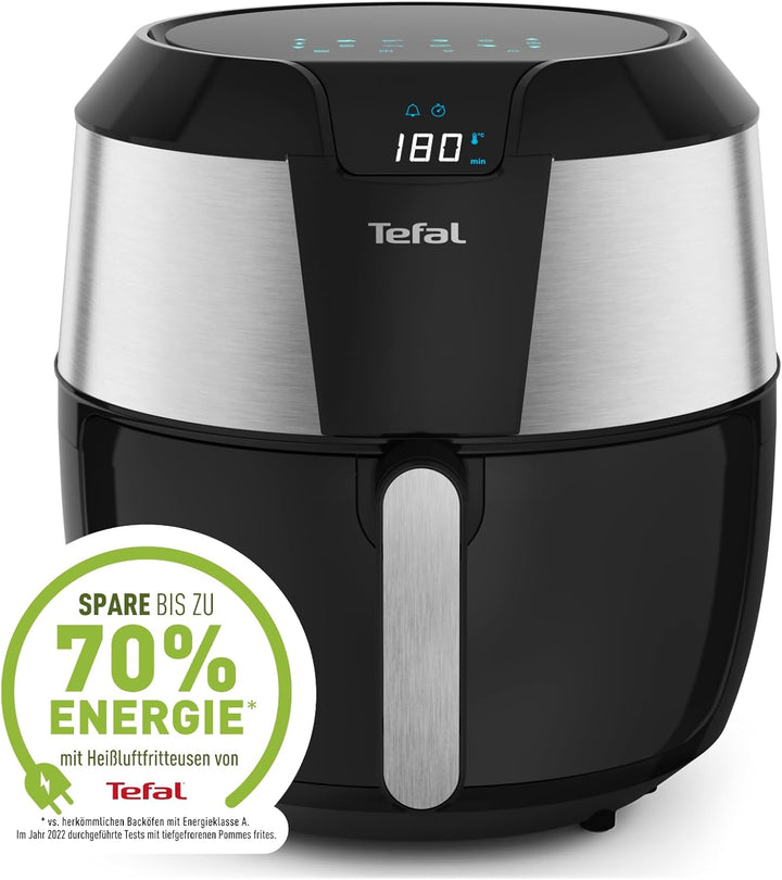 Tefal EY701D Easy Fry XXL Heissluftfritteuse | 1850 Watt | Fassungsvermögen: 1,6 kg | Timer | 8 auto