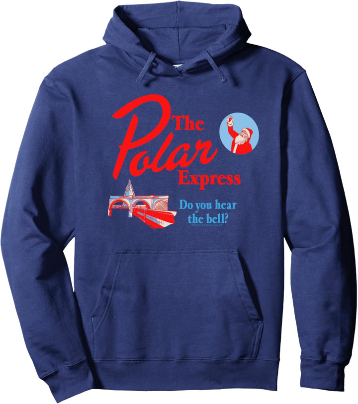 Polar Express Hear the Bell Weihnachten Pullover Hoodie