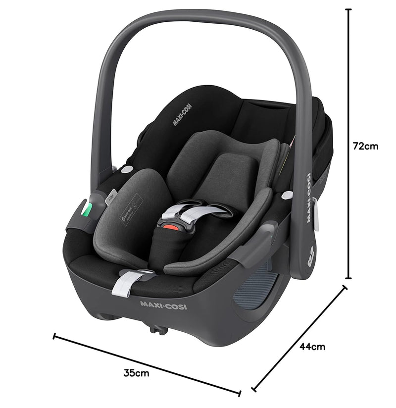 Maxi-Cosi Pebble 360 i-Size Babyschale Drehbar, Neugeborenen Autositz 360 Grad, 0–15 Monate (40–83 c