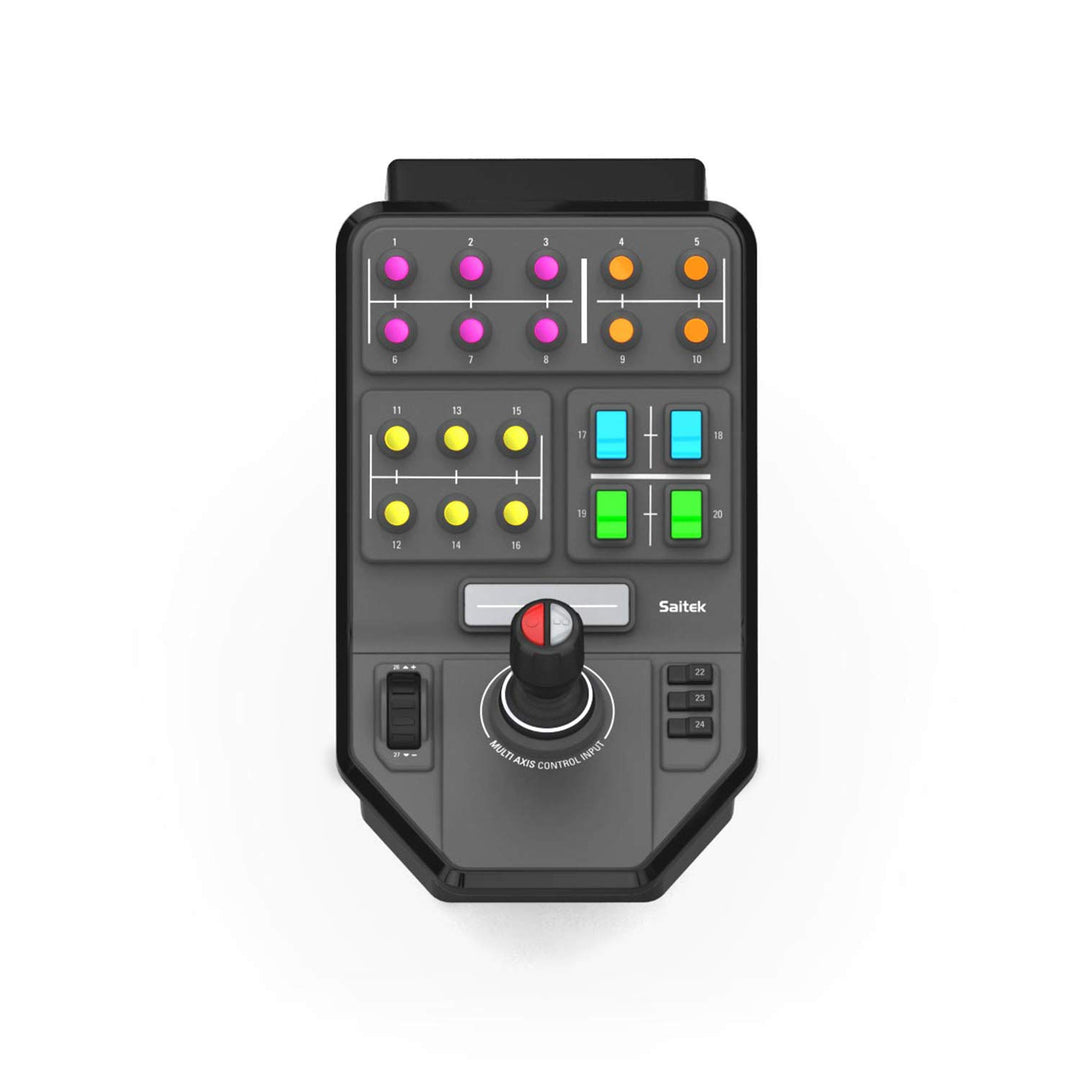 Logitech G Saitek Farm Sim Controller, Farming Simulator Bundle bestehend aus Lenkrad, Steuerkonsole