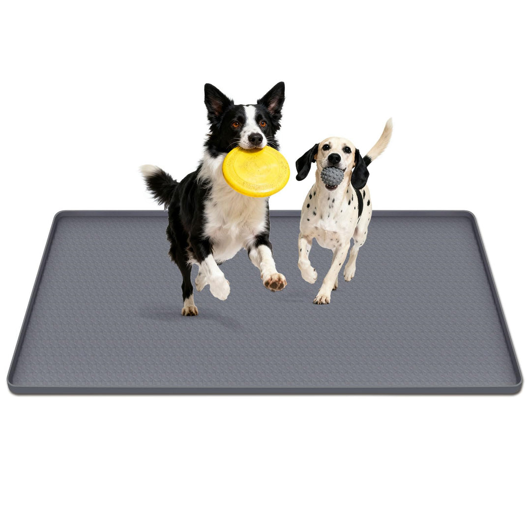 51 x 26 Zoll Wiederverwendbare Trainingsmatten für Hunde, Kalolary Silikon Hundematte rutschfeste Hu