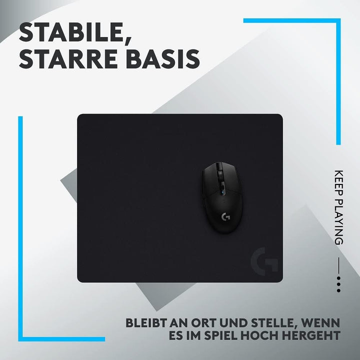 Logitech G G440 Hartes Gaming-Mauspad, optimiert für Gaming-Sensoren, geringe Oberflächenreibung, ru