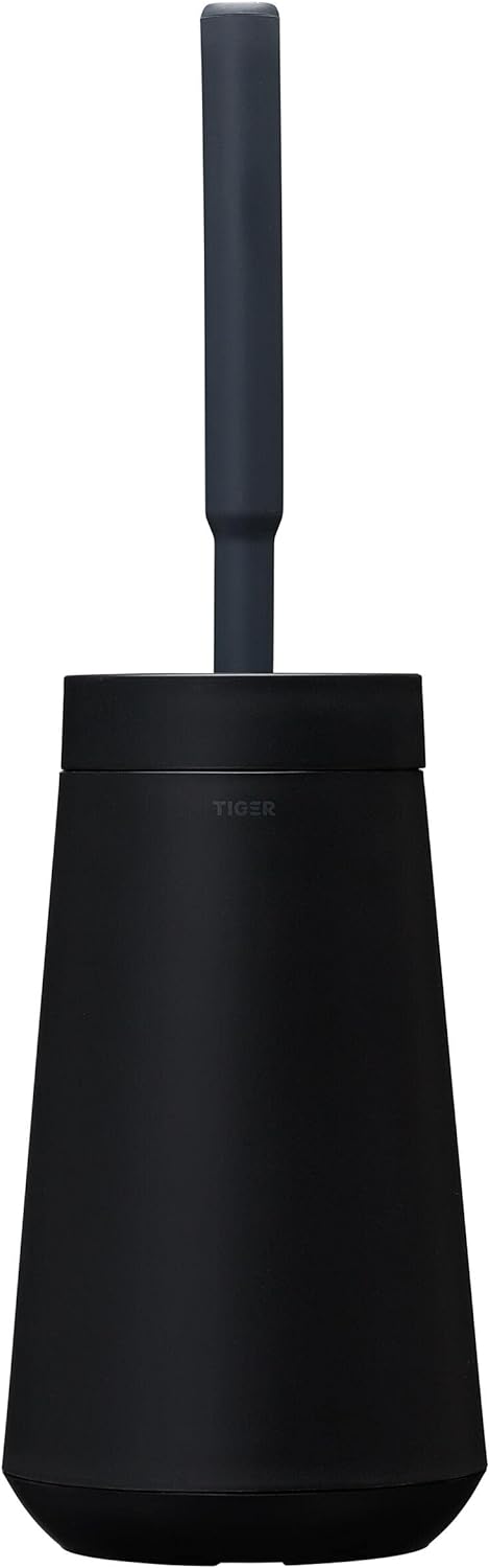 Tiger Tess Toilettenbürstenhalter mit flexibler Swoop WC-Bürste, WC-Bürstengarnitur freistehend oder