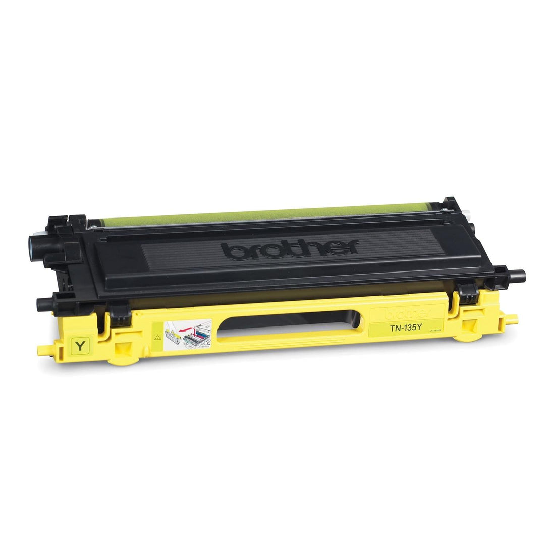 Brother Yellow Toner Cart for HL-40xx, TN135Y