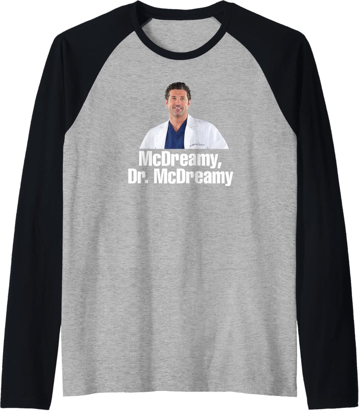 Grey's Anatomy Dr. McDreamy Raglan